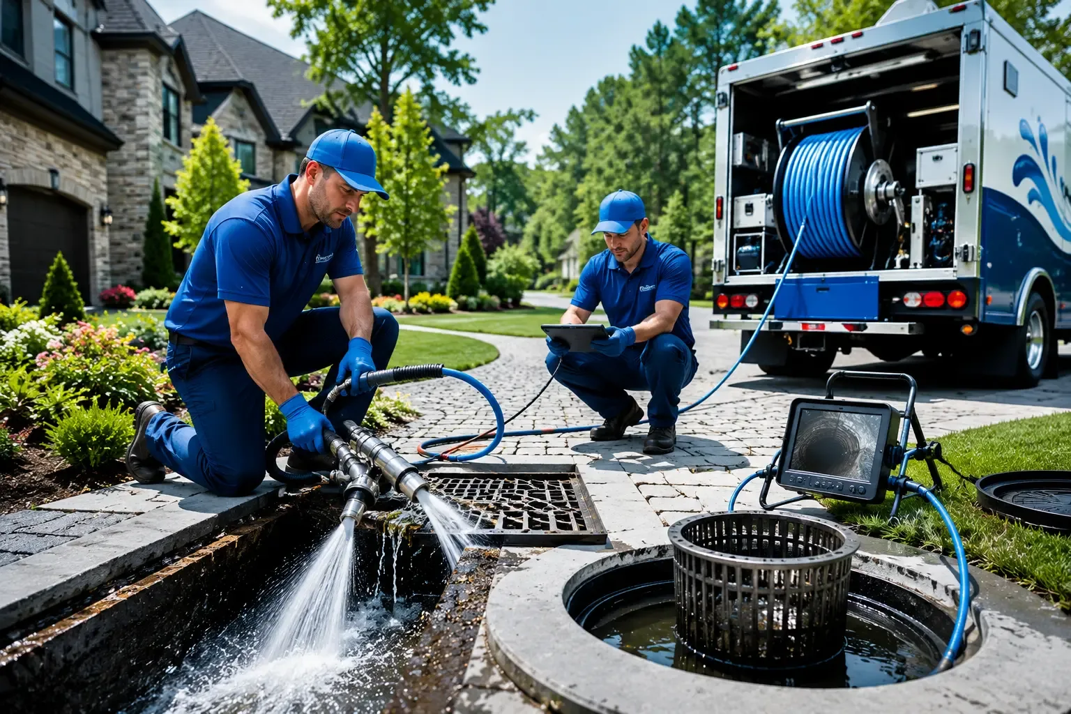 Local outdoor drain cleaning professionals in Standish, MI