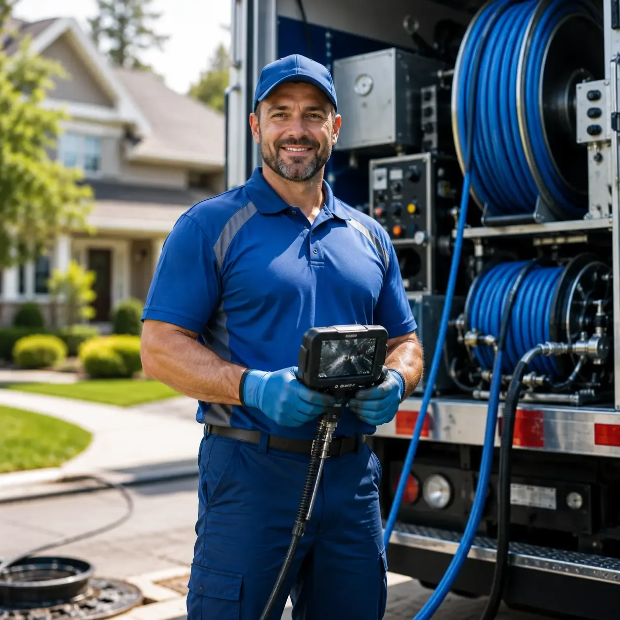 Local outdoor drain cleaning specialists in Standish, MI